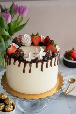 Tort urodzinowy - malina (Copy) (Copy)